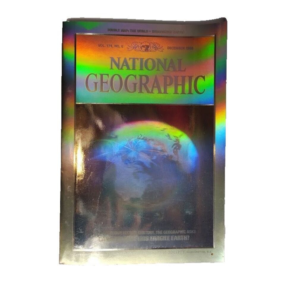 National Geographic Can Man Save This Fragile Earth December 1988 Vol 174 No 6